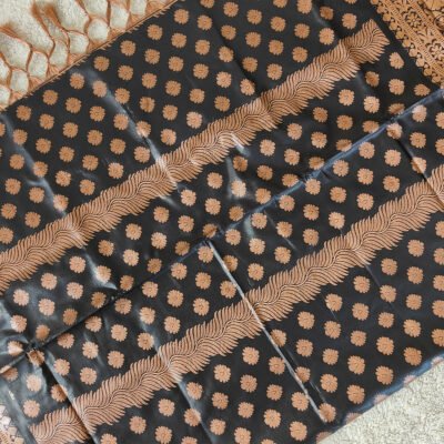 Royal Katan Silk Party Wear Saree | Glossy Texture & Fine Weaving