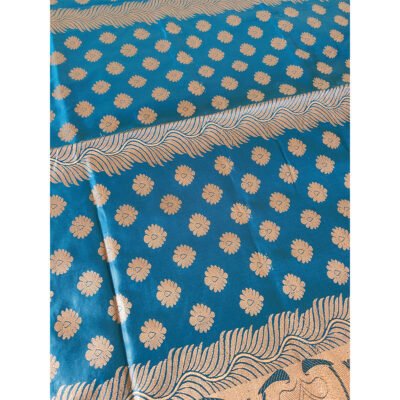 Elegant Katan Silk Saree with Zari Work | Premium Festive Wear