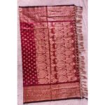 Royal Katan Silk Party Wear Saree | Glossy Texture & Fine Weaving | ChitroChaya - Image 3