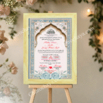 Premium Nikah Nama Design – Personalized Islamic Marriage Certificate - Image 6