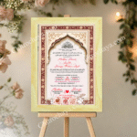 Islamic Nikah Nama Certificate – Modern & Elegant Design - Image 7