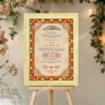 Nikah Nama – Elegant & Meaningful Islamic Marriage Certificate