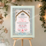 Premium Nikah Nama Design – Personalized Islamic Marriage Certificate