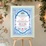 Nikah Nama Frame Design – Professional Islamic Certificate