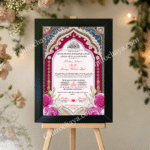 Nikah Nama Certificate – Elegant Islamic Marriage Document - Image 2