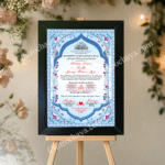 Nikah Nama Frame Design – Professional Islamic Certificate - Image 6