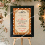 Nikah Nama – Elegant & Meaningful Islamic Marriage Certificate - Image 2
