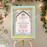 Premium Nikah Nama Design – Personalized Islamic Marriage Certificate - Image 2