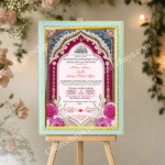 Nikah Nama Certificate – Elegant Islamic Marriage Document - Image 5