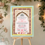 Islamic Nikah Nama Certificate – Modern & Elegant Design - Image 4