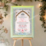Premium Nikah Nama Design – Personalized Islamic Marriage Certificate - Image 3