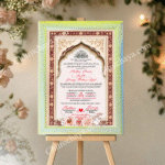 Islamic Nikah Nama Certificate – Modern & Elegant Design - Image 3