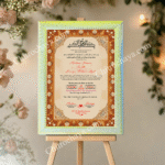 Nikah Nama – Elegant & Meaningful Islamic Marriage Certificate - Image 3