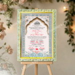 Premium Nikah Nama Design – Personalized Islamic Marriage Certificate - Image 7