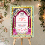 Nikah Nama Certificate – Elegant Islamic Marriage Document