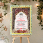 Custom Nikah Nama – Beautiful Islamic Wedding Certificate